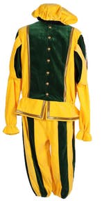 Pietenpak Valencia Geel-Groen - M, Diversen, Sinterklaas, Verzenden, Nieuw