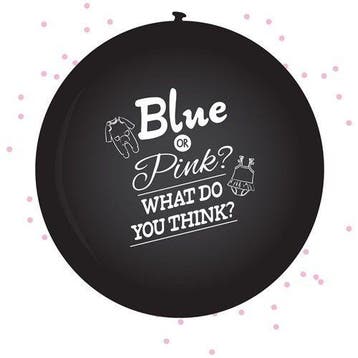Gender Reveal Ballon Meisje, Verzenden, Nieuw, Feestartikel