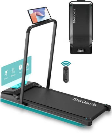 TibaGoods Loopband Inklapbaar 1 t/m 8 km/h - Hardloopband -, Ophalen of Verzenden, Zo goed als nieuw