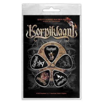 Korpiklaani - Shaman Drum - Plectrum officiële merchandise, Verzamelen, Muziek, Artiesten en Beroemdheden, Ophalen of Verzenden