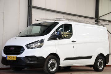 Ford Transit Custom 2.0 TDCI L1H1 IMPERIAAL EN TREKHAAK, Stof, Gebruikt, Euro 6, Wit