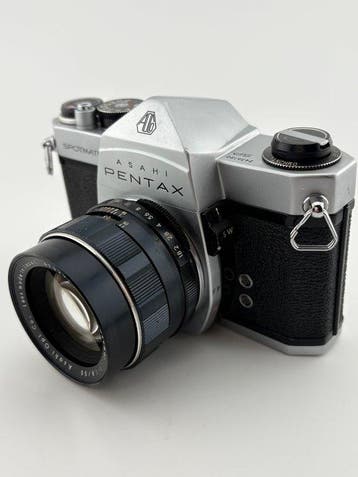 Asahi Pentax Spotmatic SP + Auto-Takumar 1,8/55mm | Analoge, Nieuw