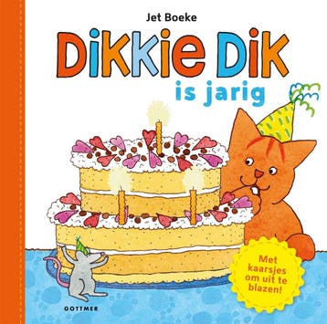 Boek: Dikkie Dik - Dikkie Dik is jarig - (als nieuw), Verzenden, Zo goed als nieuw