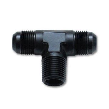 Vibrant -3AN x 1/8in NPT Flare to Pipe Tee Adapter Fitting -, Ophalen of Verzenden