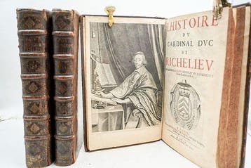 Le Sieur Aubery - LHistoire du Cardinal Duc de Richelieu.