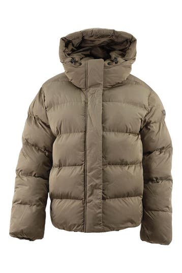 Napapijri Jas in maat M Beige, Napapijri, Verzenden, Zo goed als nieuw, Beige