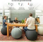 2dekans | Bckz Zitbal Kantoor en Thuis 55 CM - Luxe Yoga Bal, Ophalen of Verzenden, Nieuw in verpakking