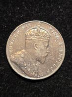 Straits Settlements. Edward VII. 1 Dollar 1907 (Zonder, Postzegels en Munten