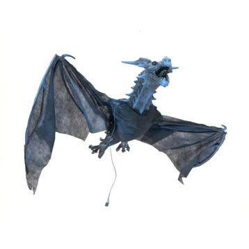 Halloween Flying Dragon, Licht Geluid En Beweging 120cm, Verzenden, Nieuw, Overige typen
