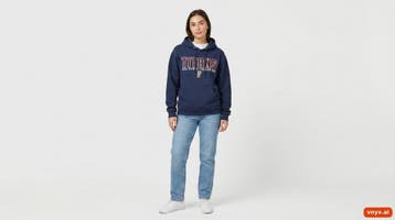 NIBLEND Hoodies Dames maat M Marineblauw Vintage, Ophalen of Verzenden, Nieuw