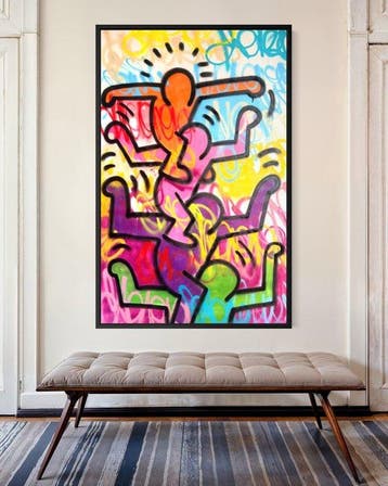 Gunnar Zyl - Generations / Keith Haring & Zyl XXL