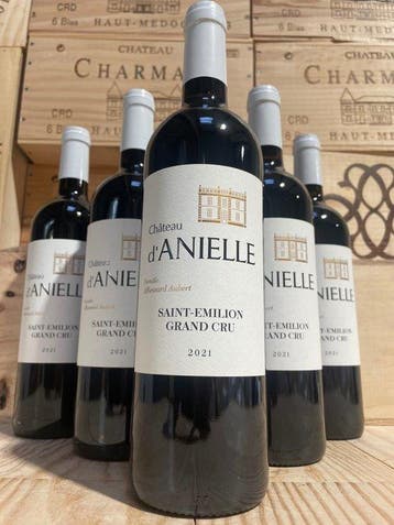 2021 Château d’Annielle - Saint-Émilion Grand Cru - 6, Verzamelen, Nieuw