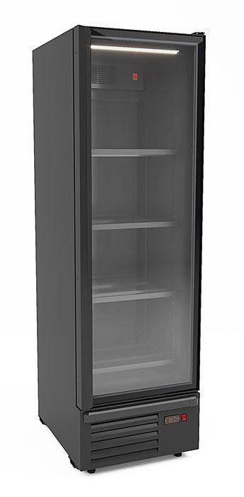 Koelkast 1 Glasdeur Zwart 550 liter, Verzenden, Nieuw in verpakking, Koelen en Vriezen