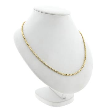 Gouden Cardano schakelcollier (Ketting), Ophalen of Verzenden, Gebruikt, Goud, Goud