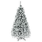 2dekans | Coast Besneeuwde Kunstkerstboom Wit – 90 x 180 cm, Ophalen of Verzenden, Zo goed als nieuw