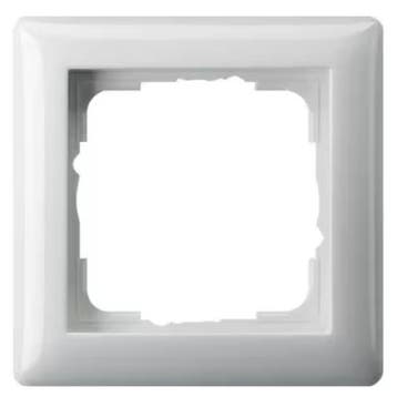 Gira Afdekraam 1 voudig Zuiver wit (hagelwit) 021103, Nieuw