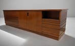 Credenza - Walnoot - Barmeubel / lage dressoir in massief