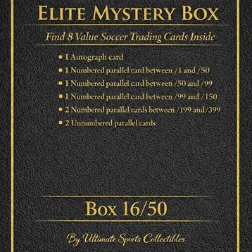 Ultimate Sports Collectibles Nr 16/50 - 1 Mystery box - Mint, Nieuw