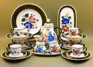 Villeroy & Boch «Bauernblume» 6 personen - Koffieservies