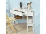 SoBuy FWT31-W - Bijzettafel - Hoekmodel - 76 x 76 x 76 cm -, Verzenden, Nieuw