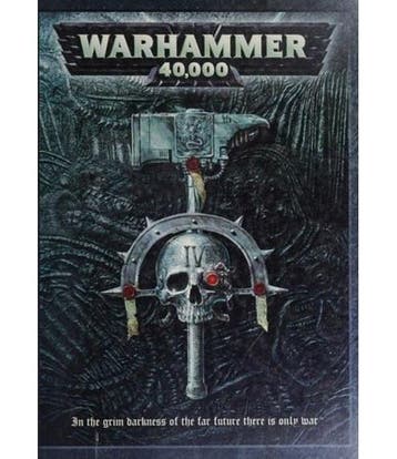 Warhammer - 40,000 Rulebook 4th Edition (Overige themas), Verzenden, Zo goed als nieuw