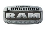 Logo Laramie Longhorn tailgate chrome 11+, Ophalen of Verzenden, Nieuw