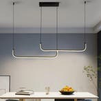 Moderne LED Kroonluchter Zwart 90 cm – 24W, Verzenden, Nieuw