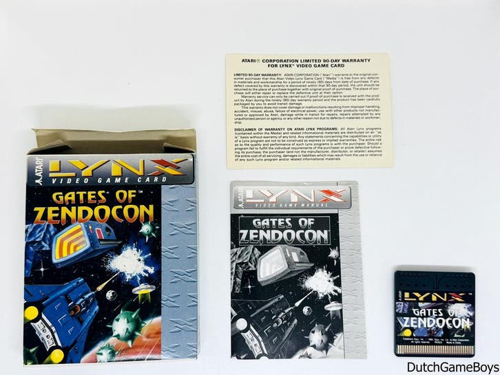 Atari Lynx - Gates Of Zendocon, Spelcomputers en Games, Games | Atari, Gebruikt, Verzenden