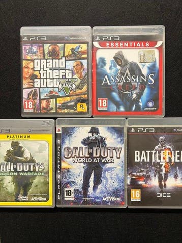 Sony - Playstation 3 (PS3) - PlayStation 3 Game Lot GTA V, Nieuw