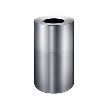 Afvalbak grote capaciteit 130 ltr - aluminium, Huis en Inrichting, Woonaccessoires | Prullenbakken, Verzenden, Nieuw