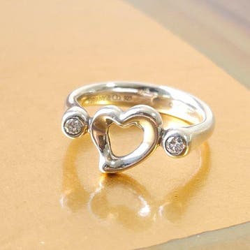 Zonder minimumprijs - Tiffany & Co. - Ring - Open heart - 2P, Nieuw