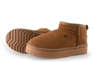 Warmbat Australia Boots in maat 38 Cognac, Kleding | Dames, Schoenen, Overige kleuren, Verzenden, Overige typen, Warmbat Australia
