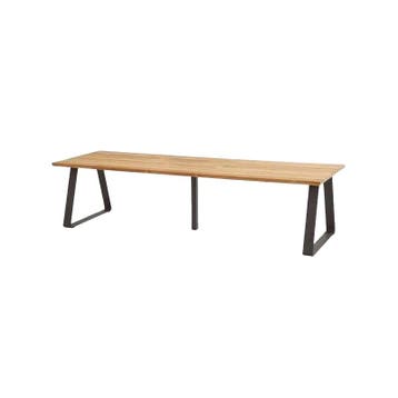 4 Seasons Outdoor  Taste 4SO Basso teak tafel 300x100cm met, Tuin en Terras, Tuintafels, Nieuw