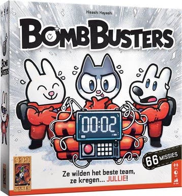 999 Games - Bomb Busters - Coöperatief Bordspel - Winnaar S, Hobby en Vrije tijd, Verzenden, Nieuw