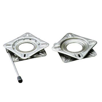 Draaiplateau RVS, met of zonder lock-Met lock, Ophalen of Verzenden, Nieuw
