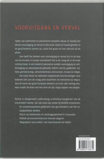 Vooruitgang en verval 9789055736874 A. Hoogerwerf, Verzenden, Zo goed als nieuw, A. Hoogerwerf