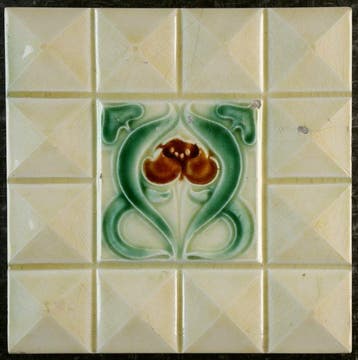 Jugendstil Tegel - Societe Generale de Produits Ceramiques