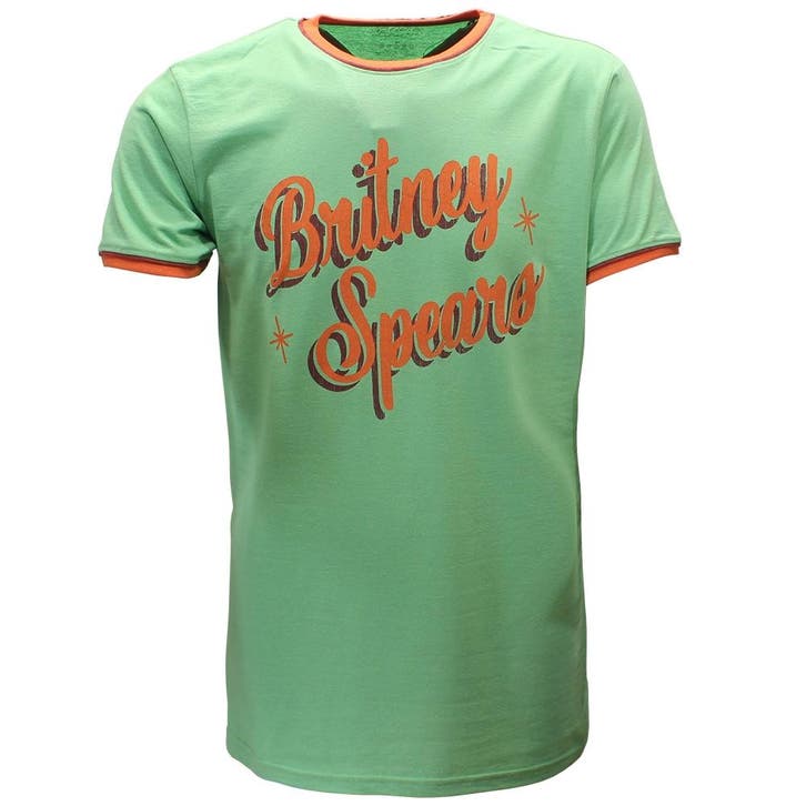Britney Spears Retro Ringer T-Shirt, Kleding | Heren, T-shirts, Verzenden