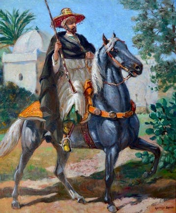 Mattéo Brondy (1866-1944) - Cavalier marocain, Maroc