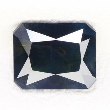 Zonder minimumprijs - 1 pcs Blauw, Groen Saffier - 1.13 ct -, Nieuw