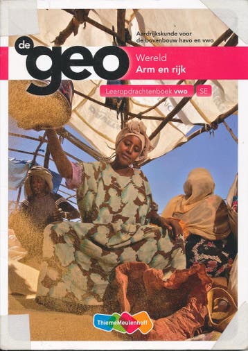 de Geo Wereld Arm en Rijk Leeropdrachtenboek bovenbouw VWO 9, Boeken, Verzenden, Nieuw