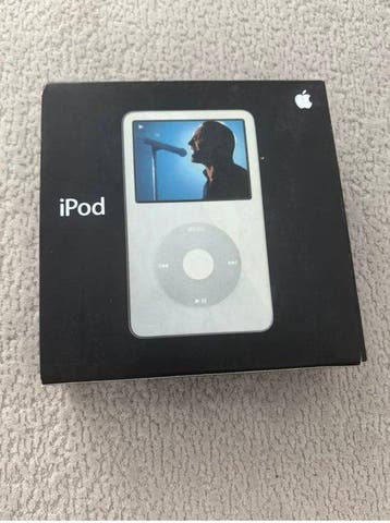 Apple - iPod Classic 5th Generation Video 30GB MA002LL/A MP3, Nieuw