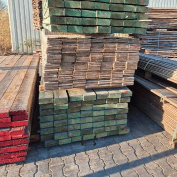 Vuren Balken 3000x155x65mm, Tuin en Terras, Ophalen of Verzenden, Nieuw