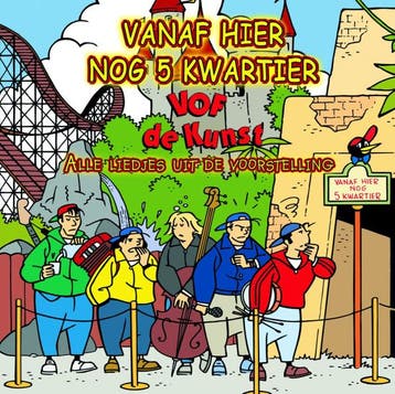 cd - VOF De Kunst - Vanaf Hier Nog 5 Kwartier, Verzenden, Zo goed als nieuw