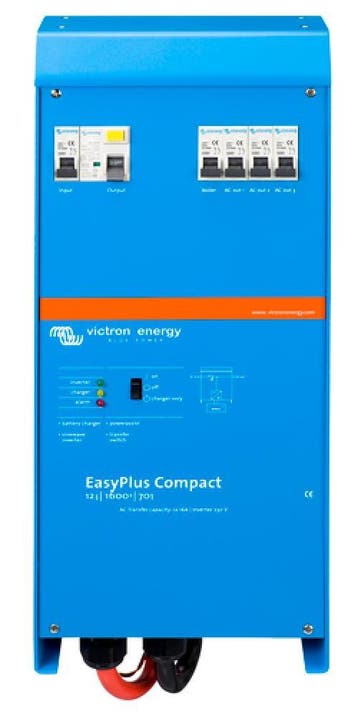 Victron EasyPlus Omvormer/Lader 12/1600/70-16, Nieuw