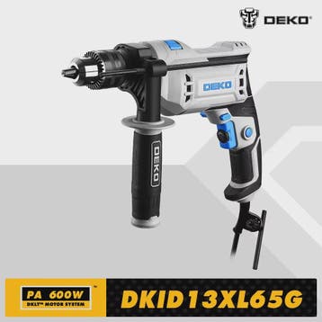 DEKO DKID13XL65G Klopboormachine 650W - 2 Functies: Boren &, Verzenden, Nieuw