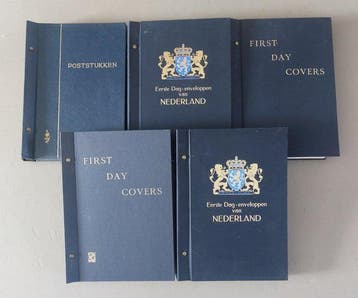 Nederland 1952/2010 - Nette verzameling 1e Dag-enveloppen in, Gestempeld