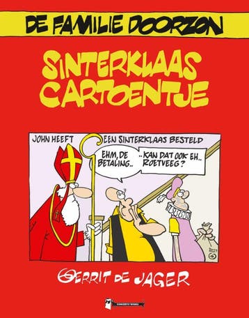 Sinterklaas Cartoentje | Gerrit Jager | Nieuw, Boeken, Ophalen of Verzenden, Nieuw, Gerrit Jager