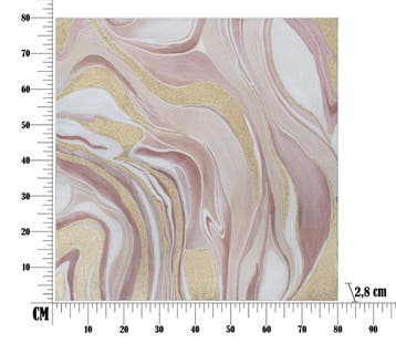 MUURVERF ROZE CM 80X2,8X80, Ophalen of Verzenden, Nieuw