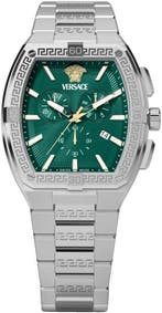 Versace VESP01025 Sporty Tonneau Greca horloge 44 mm, Overige merken, Staal, Verzenden, Polshorloge
